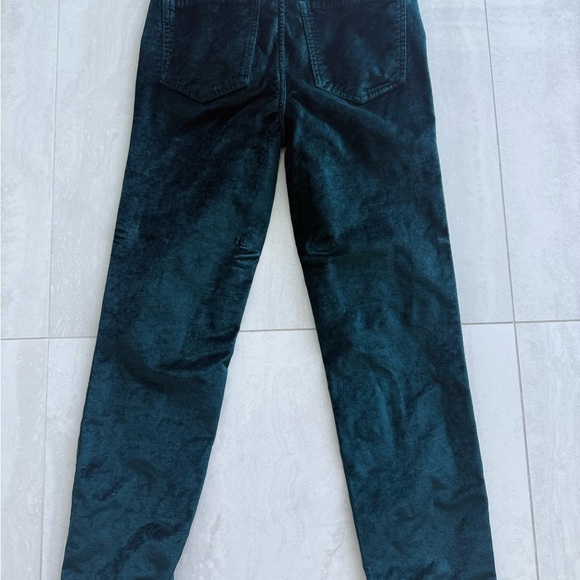 Velvet Free People blue or teal straight leg pants size 26 - Picture 2 of 4